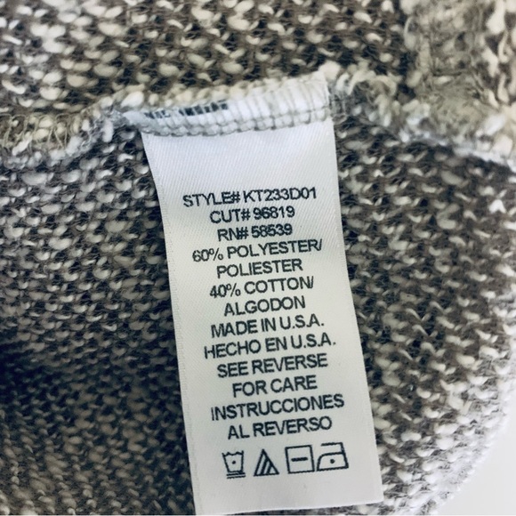 Kut from the Kloth Oversized Neutral Woven Sweater, Size M - Picture 3 of 5